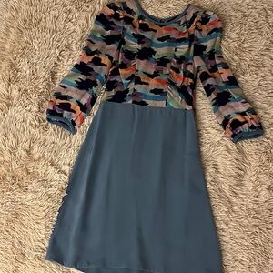 Marc Jacobs Multicolor Patterned Midi Dress